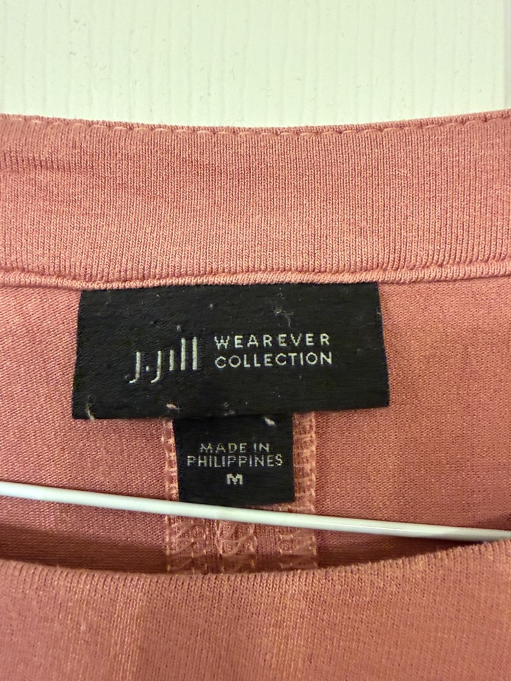 J. Jill Dusty Rose Short-Sleeve Crew Tee - Picture 2 of 7